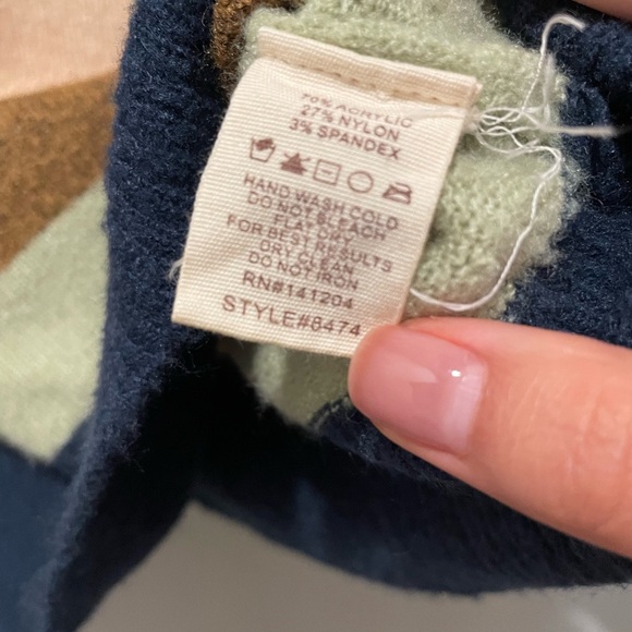 Hem and Thread striped sweater woman’s S - Picture 5 of 6